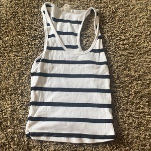 Striped crop top